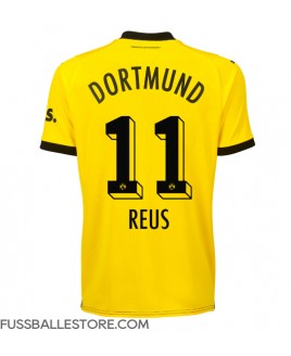 Günstige Borussia Dortmund Marco Reus #11 Heimtrikot Damen 2023-24 Kurzarm
